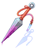 Kunai Veneno Mortal