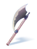 Bardiche Dentilhado