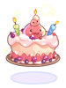 Bolo do Poring