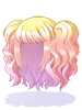 Peruca Rosa de Waifu