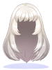 Cabelo Longo Branco