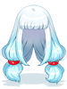 Peruca Azul de Waifu