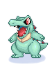 Boneco de Totodile Shiny