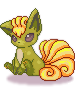 Boneco de Vulpix Shiny