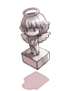 Estátua de Bebê Anjo